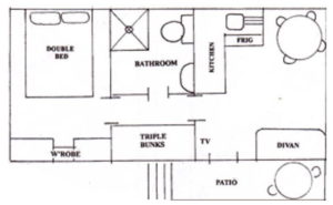 Standard Cabin Floor Plan